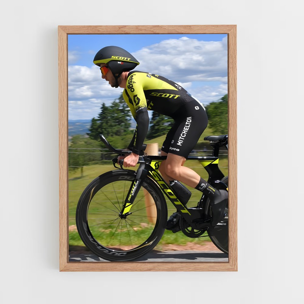 Poster L'Élan Cycliste – affiche Cyclisme (vue 4)